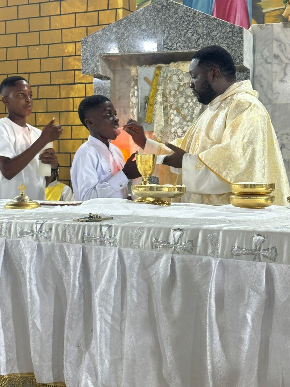 Holy Communion — Easter Vigil 2026, St. Joseph the Worker Parish