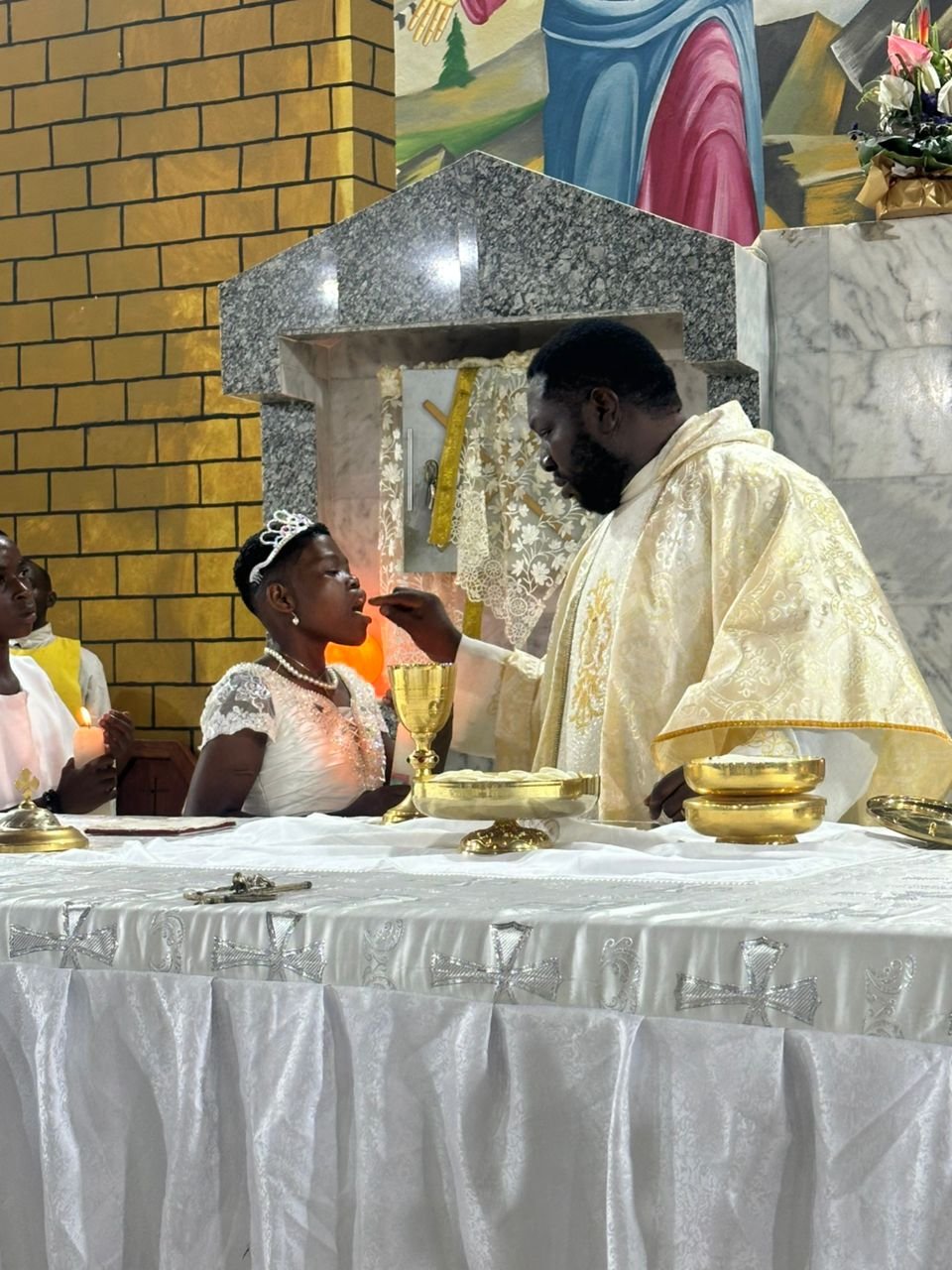 Holy Communion — Easter Vigil 2026, St. Joseph the Worker Parish