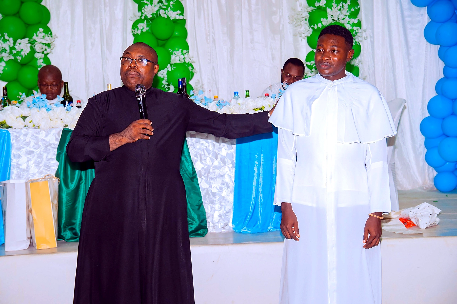 Fr. Mark Ameh Installed as Parish Priest of St. Joseph the Worker, Bonaberi “This is my beloved assistant in whom I am well pleased.”